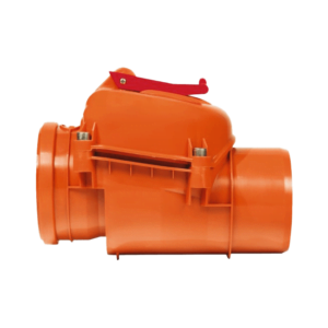 Възвратна клапа с ключалка Ø 110 + Монтаж