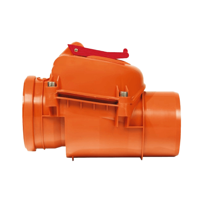 Възвратна клапа с ключалка Ø 110 + Монтаж