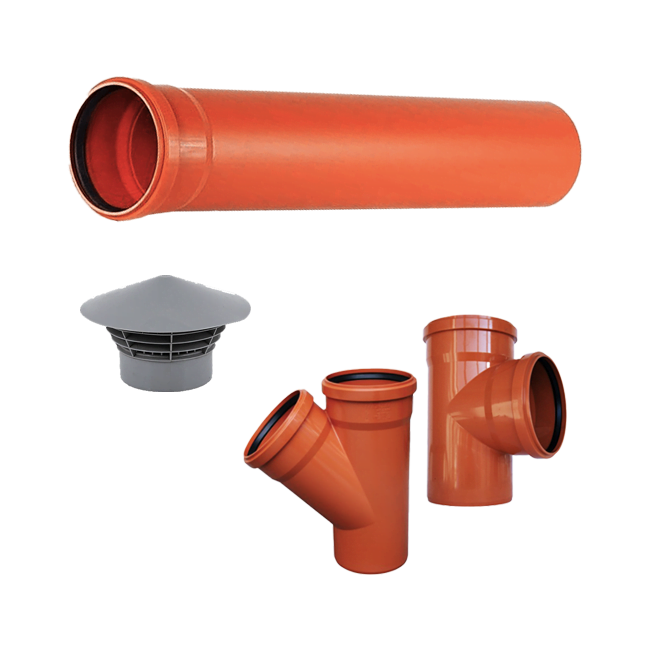 Отдушник Ø 110 + Монтаж